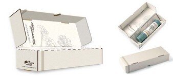 Geschenkbox für die Allgäuer Heilkräuter-Kerze